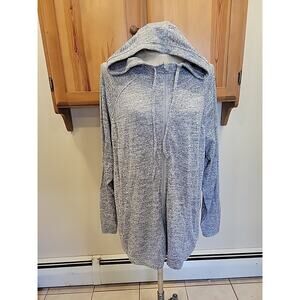 90 Degree By Reflex Womens Size 3x Grey Hoodie With Thumb Holes Prove Them Wrong